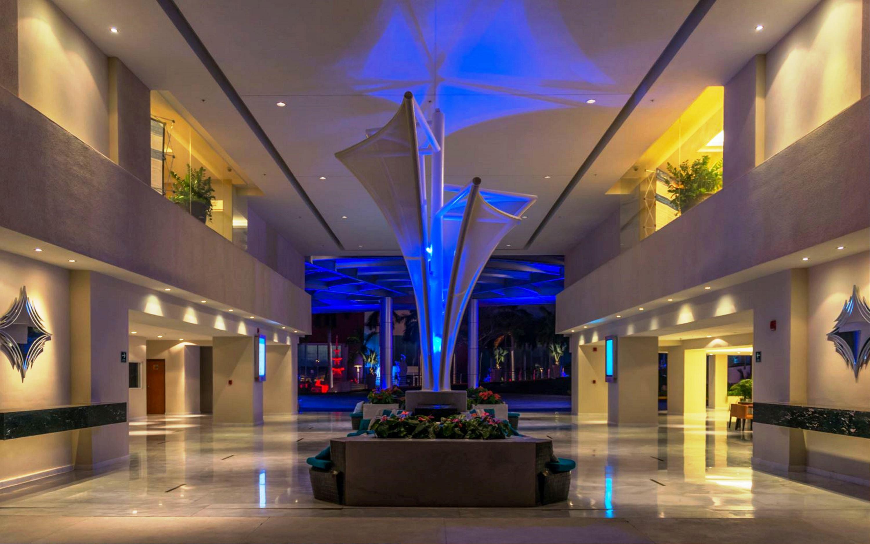 Palacio Mundo Imperial Riviera Diamante Acapulco Ngoại thất bức ảnh The lobby of the hotel