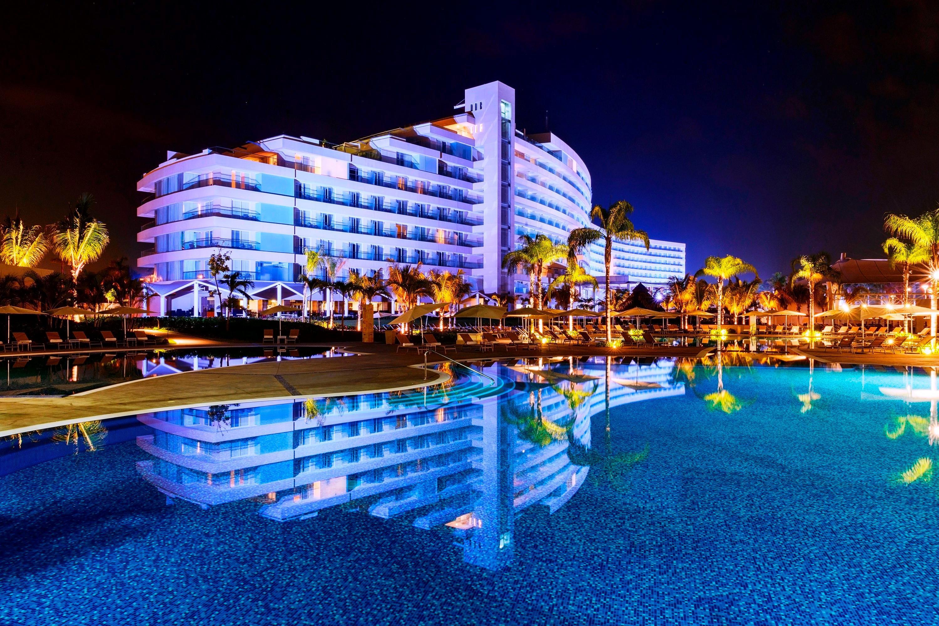 Palacio Mundo Imperial Riviera Diamante Acapulco Ngoại thất bức ảnh Hilton La Romana