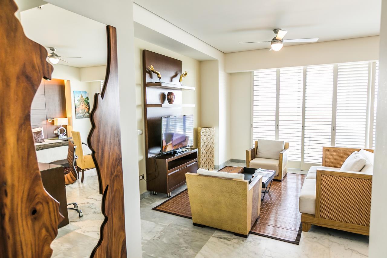 Palacio Mundo Imperial Riviera Diamante Acapulco Ngoại thất bức ảnh Living room